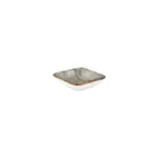image of Turgla T-HASPAR13KS-24 Square Porcelain Bowl, 4" Diameter x 3.5" Depth, Brey Finish, General Usage
