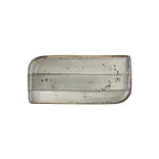 image of Turgla T-HASPAR38DT-6 Supreme Rectangular Porcelain Platter, Grey, 13.75" W x 6.25" D