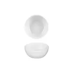 image of Turgla T-HL07KS-24 Round Porcelain Bowl, 2.75" Diameter, 2 oz Capacity, Warm White