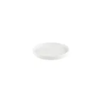 image of Turgla T-HL19RD-6 Helix Round China Plate, 7.5" Diameter, Warm White Porcelain Dinnerware