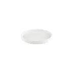 image of Turgla T-HL23RD-6 Helix Round 9" Porcelain Dinner Plate, Warm White, 9" Diameter