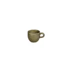 image of Turgla T-HLBB01KF-12 Bamboo Espresso Cup, 2.25" Dia, 3 oz Round Green Porcelain