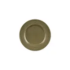 image of Turgla T-HLBBGT24DZ-12 Round 9.5" Green Porcelain Dinner Plate, Classic China Tableware