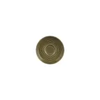 image of Turgla T-HLBBSM01KT-24 Bamboo Saucer, 5" Diameter Round Porcelain, Green Finish - 1/Each