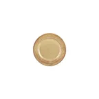 image of Turgla T-HLDNGT18DZ-12 Dune Round 7" Porcelain Dinner Plate, Vibrant Orange Finish