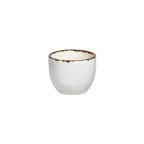image of Turgla T-HLGL02CF-12 Helix Gleam Cup, 3.25" Diameter, 7 oz Capacity, Round Brown Porcelain