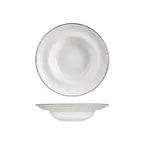 image of Turgla T-HLGLZT27CK-6 Helix Gleam Deep Round Plate, 10.75" Diameter, 17 oz Brown Porcelain