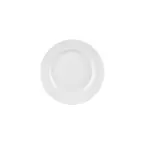 image of Turgla T-HLGT24DZ-12 Helix Round China Plate, 9.5" Diameter, Warm White Porcelain