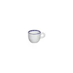image of Turgla T-HLNBL01KF-12 Espresso Cup, 2.25" Diameter, 3 oz Capacity, Round Blue Porcelain