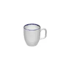 image of Turgla T-HLNBL01MUG-6 China Mug, 3.25" Diameter, 11 Oz Round Blue Porcelain