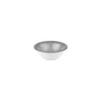 image of Turgla T-LNZT16KS-12 Round Porcelain Bowl, 6.25" Diameter, 17 oz, Grey Finish, General Use