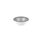 image of Turgla T-LNZT20KS-6 - Round Grey Porcelain Dinner Bowl, 7.75" Diameter, 30 Oz Capacity, General Use