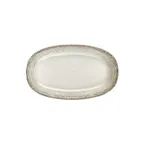 image of Turgla T-MSZT34OV-6 Oval Porcelain Platter, Brown, 13.5" W x 7.75" D, 13" Long Side, 8" Short Side