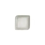 image of Turgla T-NMAR20KR-12 Square China Plate, 6" x 6" Blue Porcelain Dinnerware, Elegant Ocean Design