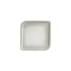 image of Turgla T-NMAR30KR-6 Natura Ocean Square Porcelain Plate, 9" x 9", Blue Ocean Finish