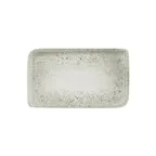 image of Turgla T-NMAR38DT-6 Natura Ocean Rectangular Platter, 13.75" W x 6.25" D Porcelain Blue Dinnerware