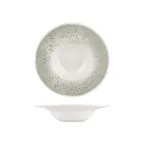 image of Turgla T-NMGT28CK-6 Round Porcelain Dinner Plate, 11" Diameter, Deep Rim, Blue, 16 oz Capacity