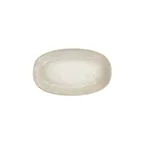 image of Turgla T-NPZT29OV-6 Oval Porcelain Platter, 11.5" W x 6.75" D, Brown, 7" Short Side, 11" Long Side