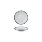 image of Turgla T-OHZT13CK-24 Occhio Deep Round Plate, 5" Diameter, Blue Porcelain, Deep Rim, 5 oz Capacity