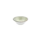 image of Turgla T-RMZT20KS-6 Round Porcelain Bowl, 7.75" (8") Diameter, 30 oz Capacity, Green Finish