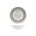 image of Turgla T-RUGZT25CK-6 Zafira Round Plate, 9.75" , 14 oz Beige Porcelain, Deep Rim - 1/Each