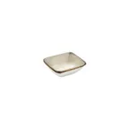 image of Turgla T-SZAR13KS-24 Spazio Square Porcelain Bowl, 4" Dia x 3.5" Depth, Use, Decorative Finish