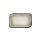 image of Turgla T-SZAR34DT-6 Spazio Rectangular Porcelain Platter, 11.75" W x 7" D, Decorative Dinnerware