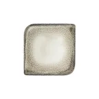 image of Turgla T-SZAR38KR-6 Square Porcelain Dinner Plate, 11" x 11", Decorative Fine China Style