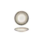 image of Turgla T-SZZT13CK-24 Spazio Deep Plate, 5" Round Porcelain Dinner Plate, Deep Rim, 5 oz Capacity