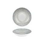 image of Turgla T-VISFL23CK-6 Vista Deep Plate, 9" Round Green Porcelain Plate, Deep Rim, 34 oz Capacity