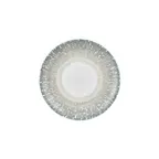 image of Turgla T-VISZT27DZ-12 Round 10.75" Green Porcelain Dinner Plate, Fine China Tableware