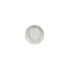 image of Turgla T-WEZT01KT-24 Wave Saucer, 4.75" Diameter Round Porcelain, Blue Finish