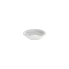 image of Turgla T-WEZT11CK-24 Wave Deep Plate, 4.25" Round Blue Porcelain, 3 oz Capacity, Deep Rim Finish