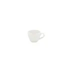 image of Turgla T-ZT01KF-12 Gourmet Espresso Cup, 2.25" Diameter, 3 oz Capacity, Round Warm White Porcelain
