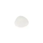 image of Turgla T-ZT02STB-24 Gourmet Organic Saucer, Warm White Porcelain, Round Shape, 5.0"-5.49" Diameter