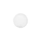 image of Turgla T-ZT19DZ-12 Gourmet Round China Plate, 7.5" Diameter, Warm White Porcelain Dinnerware