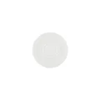 image of Turgla T-ZT19KNS-12 Gourmet Saucer, 7.5" Diameter Round Porcelain, Warm White Finish