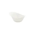 image of Turgla T-ZT26OKS-6 Gourmet Bowl – 10.25" x 7.5" Porcelain, Warm White, Organic, 42 oz Capacity