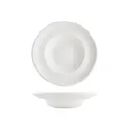 image of Turgla T-ZT27CK-6 Gourmet Deep Round Plate, 10.75" Warm White Porcelain, 17 oz Capacity