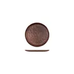 image of Turgla TRI743 - 8.25" Round Deep EcoGrain Composite Plate, Brown Reusable Plastic Dinnerware, 8-9"