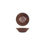 image of Turgla TRI787 EcoGrain Composite Bowl, 7.5" Dia x 2.25" H, 32 oz, Round Brown Reusable Plastic