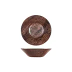 image of Turgla TRI788 EcoGrain Composite Bowl, 10.5" Dia x 3" H, 2.35 Qt Round Brown Reusable Plastic