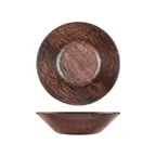 image of Turgla TRI789 - Reusable EcoGrain Bowl, 13.5" Dia x 3.25" H, 4.46 Qt Round Brown