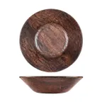 image of Turgla TRI790 - EcoGrain Composite Round Bowl, 15.75" Diameter x 4.25" Height, 7 Quart Capacity, Brown