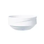 image of Turgla XT10JK00 - Round White Porcelain Bowl, 4" Diameter x 1.75" Height, 8 oz Capacity