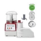 image of Robot Coupe R2CLRDICE Continuous Feed Food Processor, 3 L Clear Bowl, 2 hp, 1725 RPM