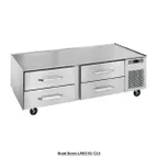 image of Randell LPRES1L1-48C4 48" 2 Drawers Refrigerated Chef Base w/ Marine Edge, Self-Contained