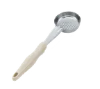 image of Vollrath 6432335 Spoodle® Control Spoon, 3 Oz Stainless Steel, Ivory Nylon Handle, NSF Certified