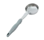 image of Vollrath 6433445 Spoodle Spoon, 4 Oz Bowl, 304 Stainless Steel, Gray Nylon Handle, 450°F, 13"3/16