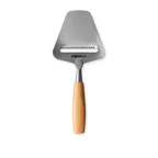 image of Boska 306917 Cheese Slicer Amigo Mini, 4.53"W x 2.17"D x 0.39"H Handheld, Wood Handle, Steel Blade
